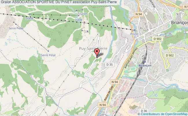 plan association Association Sportive Du Pinet Puy-Saint-Pierre