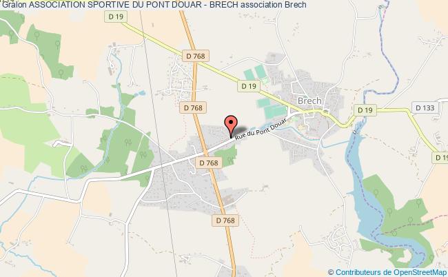 plan association Association Sportive Du Pont Douar - Brech Brech