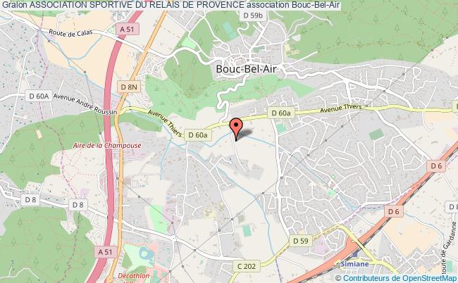 plan association Association Sportive Du Relais De Provence Bouc-Bel-Air