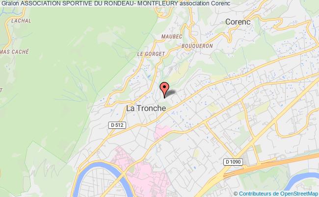 plan association Association Sportive Du Rondeau- Montfleury Corenc