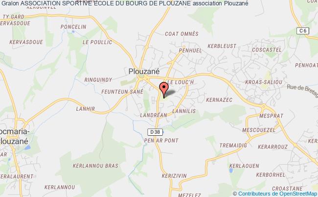 plan association Association Sportive Ecole Du Bourg De Plouzane Plouzané