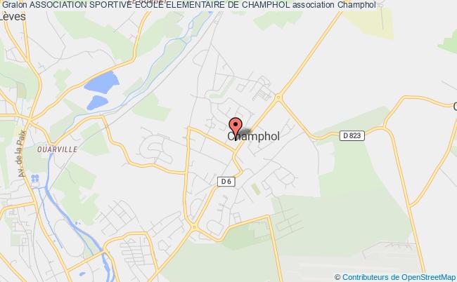 plan association Association Sportive Ecole Elementaire De Champhol Champhol