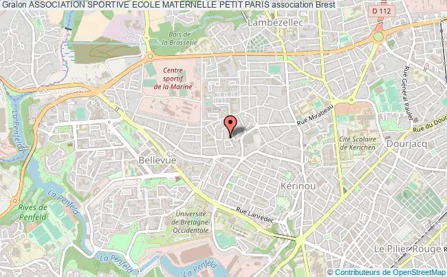 plan association Association Sportive Ecole Maternelle Petit Paris Brest