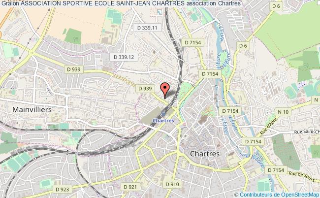 plan association Association Sportive Ecole Saint-jean Chartres Chartres