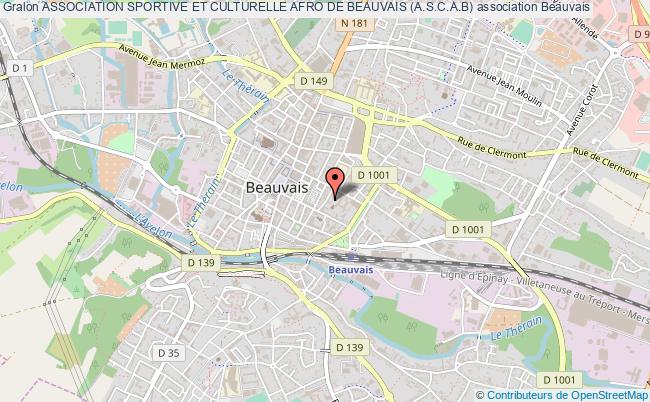 plan association Association Sportive Et Culturelle Afro De Beauvais (a.s.c.a.b) Beauvais