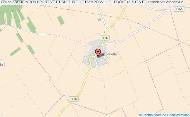 plan association Association Sportive Et Culturelle D'amponville - Ecole (a.s.c.a.e.) Amponville