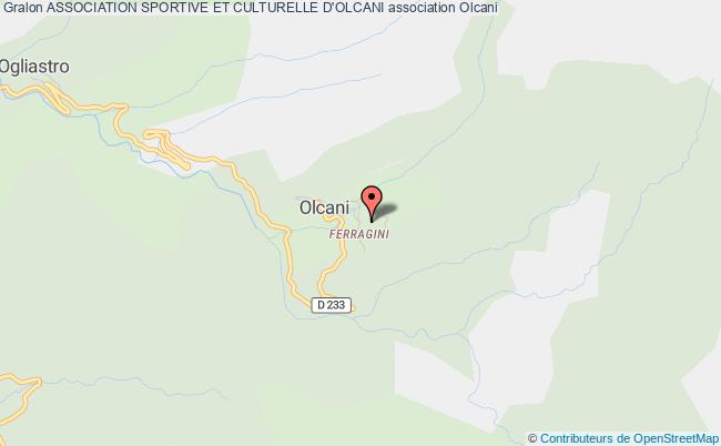 plan association Association Sportive Et Culturelle D'olcani Olcani