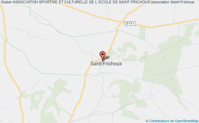 plan association Association Sportive Et Culturelle De L' Ecole De Saint Frichoux Saint-Frichoux