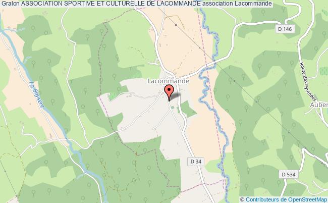 ASSOCIATION SPORTIVE ET CULTURELLE DE LACOMMANDE