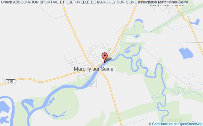 plan association Association Sportive Et Culturelle De Marcilly Sur Seine Marcilly-sur-Seine