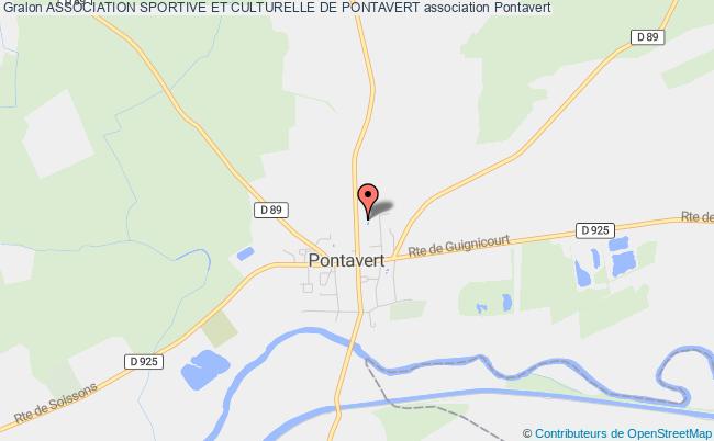 plan association Association Sportive Et Culturelle De Pontavert Pontavert