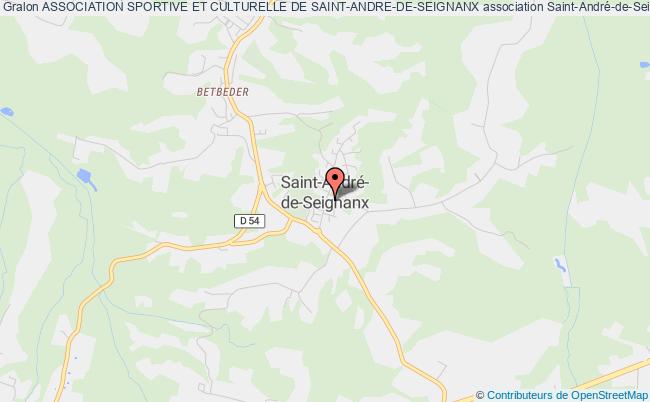 plan association Association Sportive Et Culturelle De Saint-andre-de-seignanx Saint-André-de-Seignanx