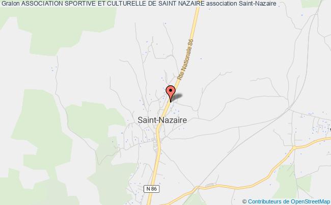 plan association Association Sportive Et Culturelle De Saint Nazaire Saint-Nazaire