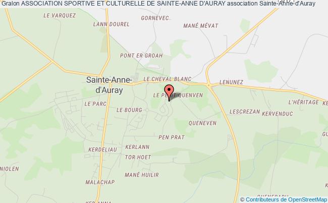 ASSOCIATION SPORTIVE ET CULTURELLE DE SAINTE-ANNE D'AURAY