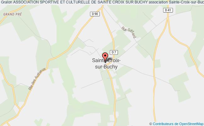 plan association Association Sportive Et Culturelle De Sainte Croix Sur Buchy Sainte-Croix-sur-Buchy