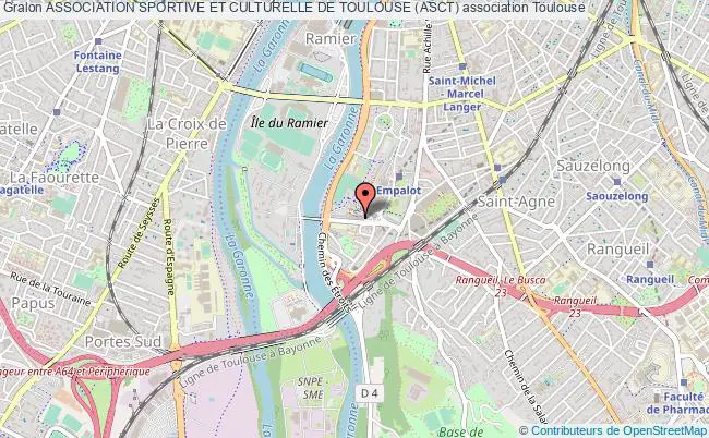 plan association Association Sportive Et Culturelle De Toulouse (asct) Toulouse