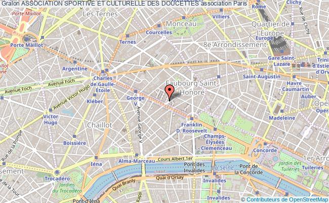 plan association Association Sportive Et Culturelle Des Doucettes Paris