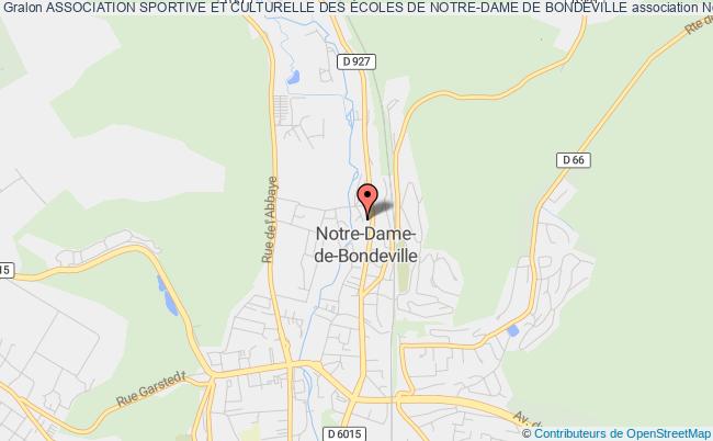 ASSOCIATION SPORTIVE ET CULTURELLE DES ÉCOLES DE NOTRE-DAME DE BONDEVILLE