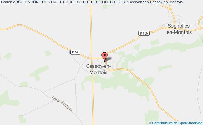 plan association Association Sportive Et Culturelle Des Écoles Du Rpi Cessoy-en-Montois