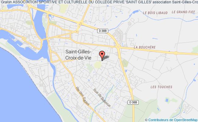 plan association Association Sportive Et Culturelle Du College Prive 'saint Gilles' Saint-Gilles-Croix-de-Vie