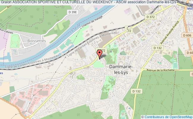plan association Association Sportive Et Culturelle Du Weekency - Ascw Dammarie-les-Lys