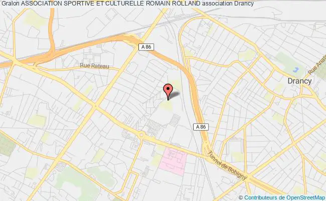plan association Association Sportive Et Culturelle Romain Rolland Drancy