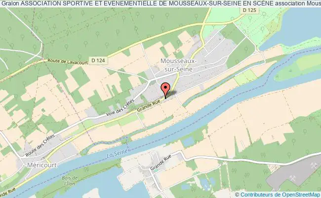 plan association Association Sportive Et Evenementielle De Mousseaux-sur-seine En ScÈne Mousseaux-sur-Seine