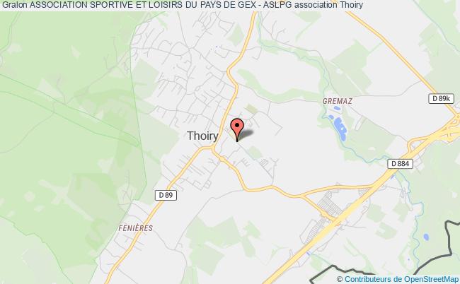 plan association Association Sportive Et Loisirs Du Pays De Gex - Aslpg Thoiry