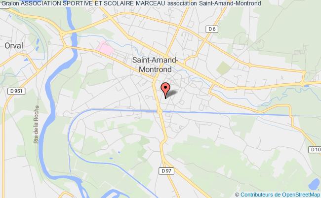 plan association Association Sportive Et Scolaire Marceau Saint-Amand-Montrond