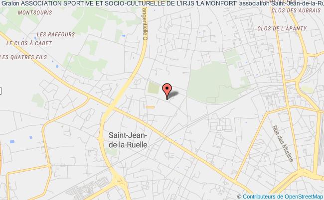 plan association Association Sportive Et Socio-culturelle De L'irjs 'la Monfort' Saint-Jean-de-la-Ruelle