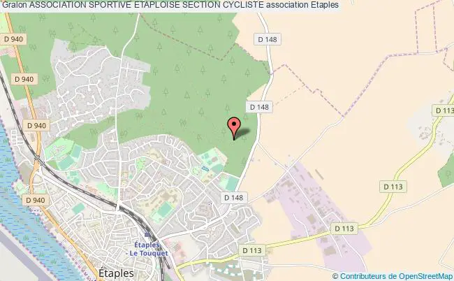 plan association Association Sportive Etaploise Section Cycliste Étaples