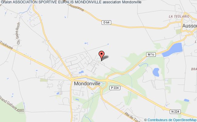 plan association Association Sportive Euralis Mondonville Mondonville