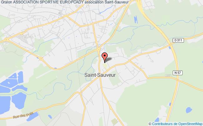 plan association Association Sportive Europcady Saint-Sauveur