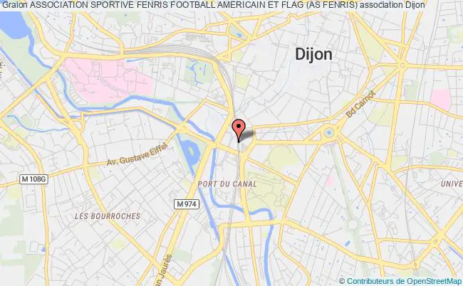 plan association Association Sportive Fenris Football Americain Et Flag (as Fenris) Dijon