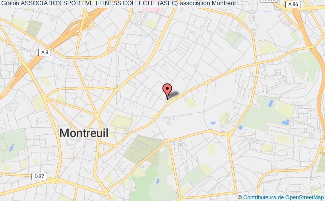 plan association Association Sportive Fitness Collectif (asfc) Montreuil