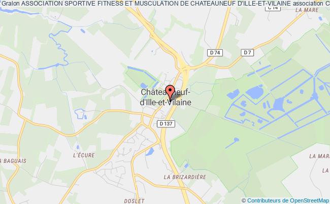 plan association Association Sportive Fitness Et Musculation De Chateauneuf D'ille-et-vilaine Châteauneuf-d'Ille-et-Vilaine