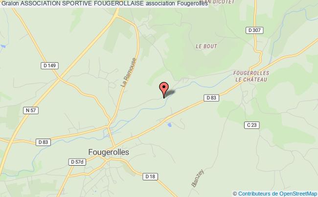 plan association Association Sportive Fougerollaise Fougerolles