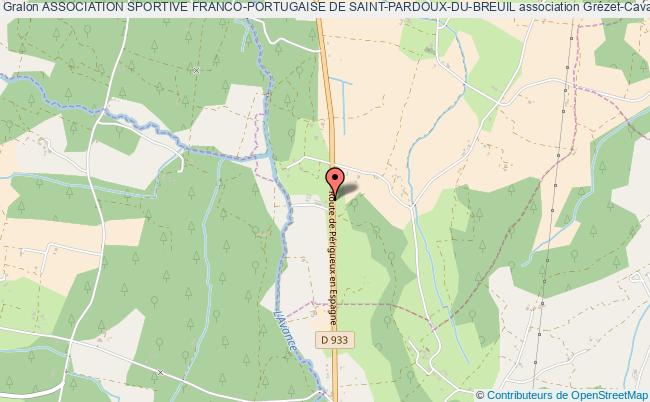 plan association Association Sportive Franco-portugaise De Saint-pardoux-du-breuil Grézet-Cavagnan