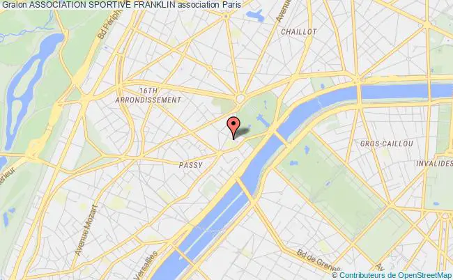 plan association Association Sportive Franklin Paris