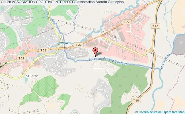 plan association Association Sportive Interpotes Sarrola-Carcopino