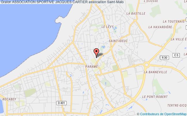 plan association Association Sportive Jacques Cartier Saint-Malo