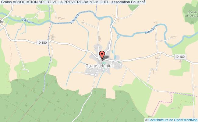 plan association Association Sportive La PreviÈre-saint-michel. Ombreé d'Anjou