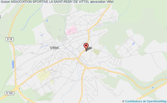 plan association Association Sportive La Saint-remy De Vittel VITTEL