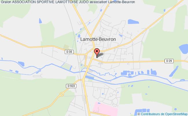 plan association Association Sportive Lamottoise Judo Lamotte-Beuvron