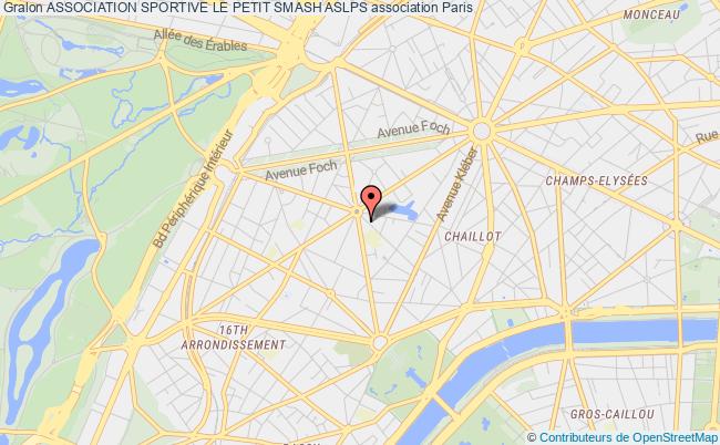 plan association Association Sportive Le Petit Smash Aslps Paris