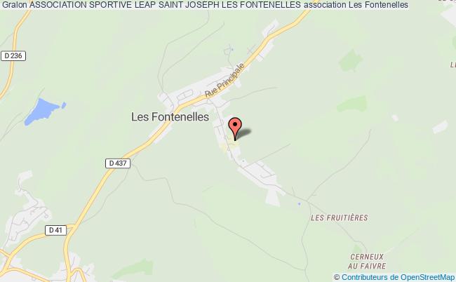 plan association Association Sportive Leap Saint Joseph Les Fontenelles Fontenelles