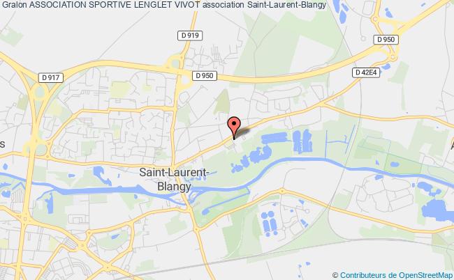 plan association Association Sportive Lenglet Vivot Saint-Laurent-Blangy