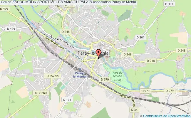 plan association Association Sportive Les Amis Du Palais Paray-le-Monial