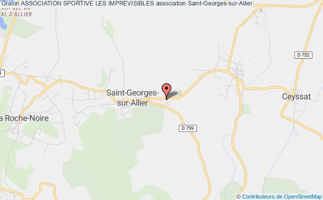 plan association Association Sportive Les ImprÉvisibles Saint-Georges-sur-Allier