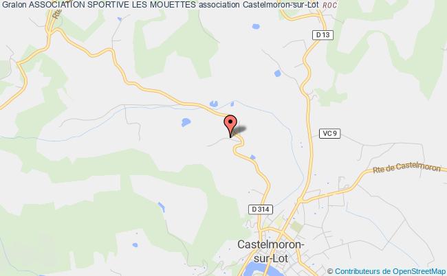 plan association Association Sportive Les Mouettes Castelmoron-sur-Lot